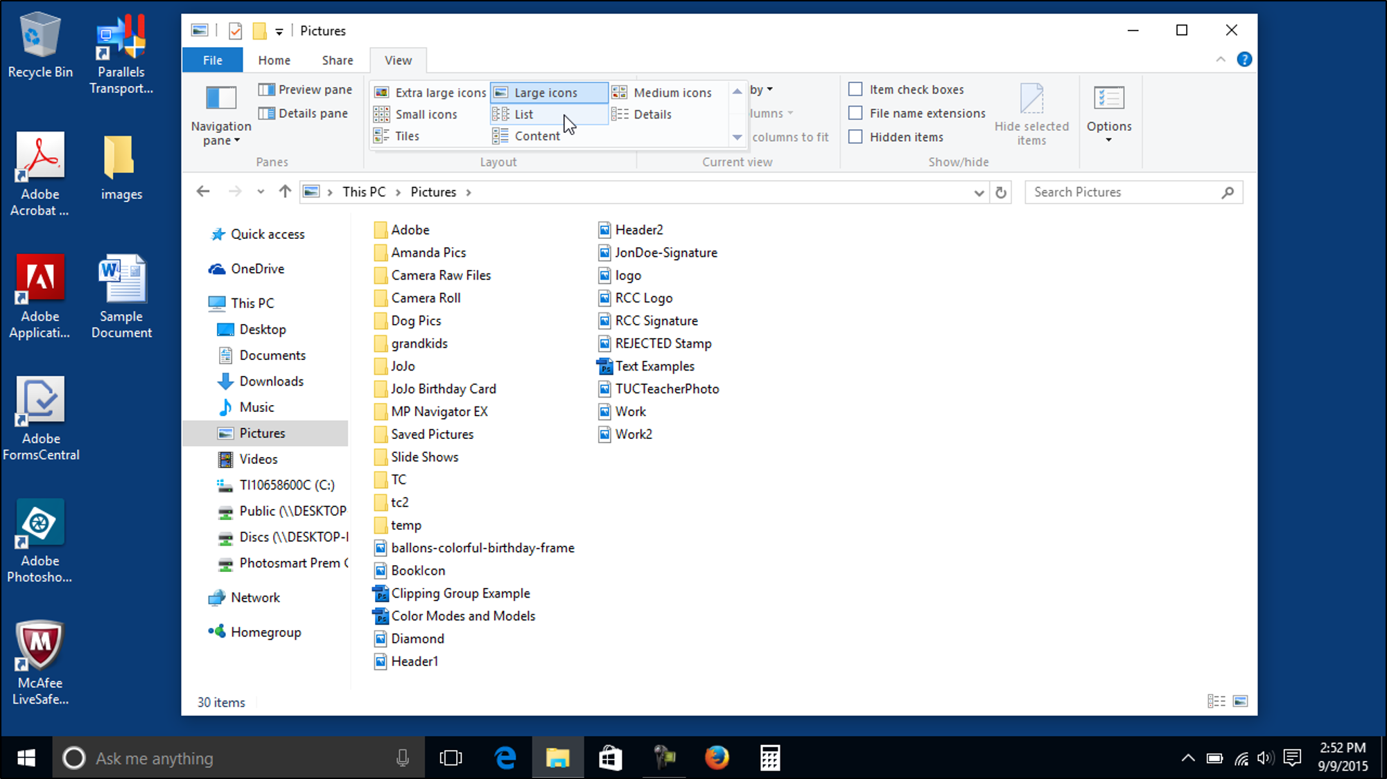 Manual backup of user folder in windows 10 pc